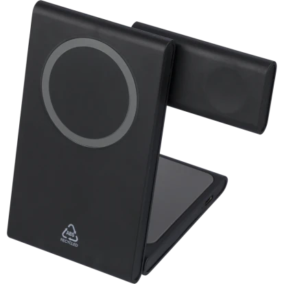Valerio Recycled 3-in-1 Magnetic Wireless Charger