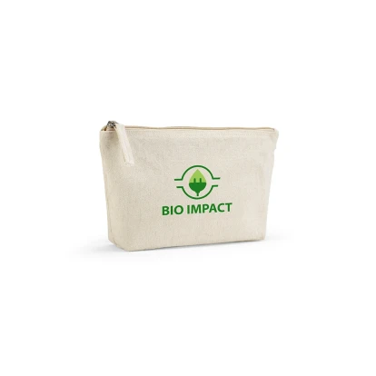 Cairo M Toiletry Bag 2.1L 320gsm rCotton with zipper