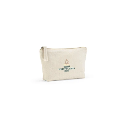 Cairo S Toiletry Bag 1.1L 320gsm rCotton with zipper