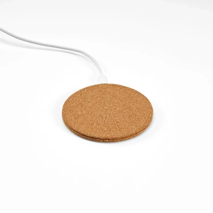 Descartes Wireless Charger Cork 15W. USB-C Port