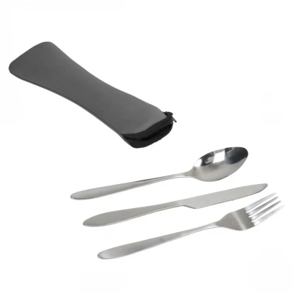 Cutlery Set To Go - Silver