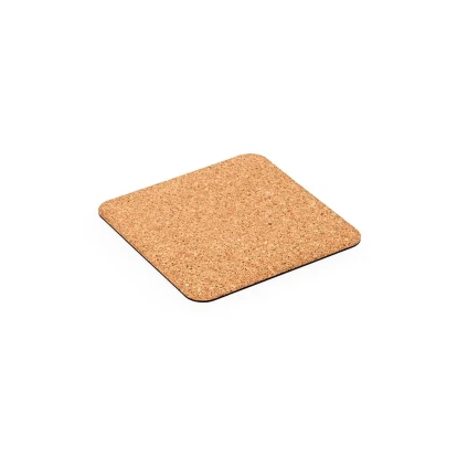 Saramago square cork mouse pad
