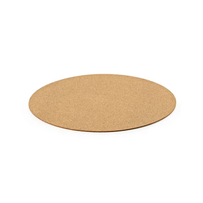 Mercury round cork placemat