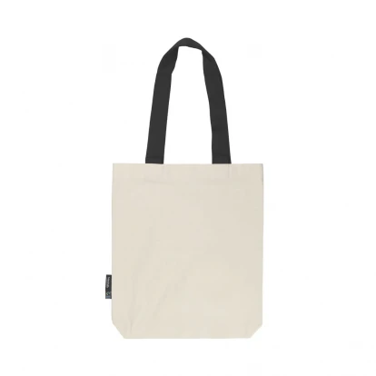 Fairtrade Organic Twill Bag With Contrast Handles Neutral®