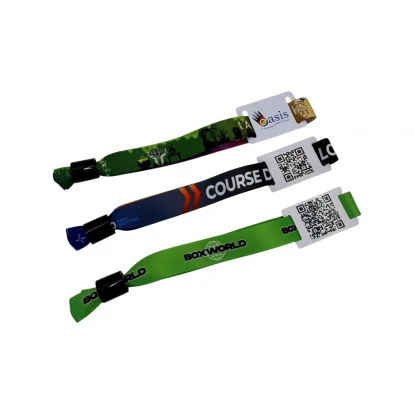 Event Wristband with QR Tag