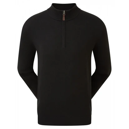 Fj (Footjoy) Gent'S  Golf Half Zip Wool Blend Pullover