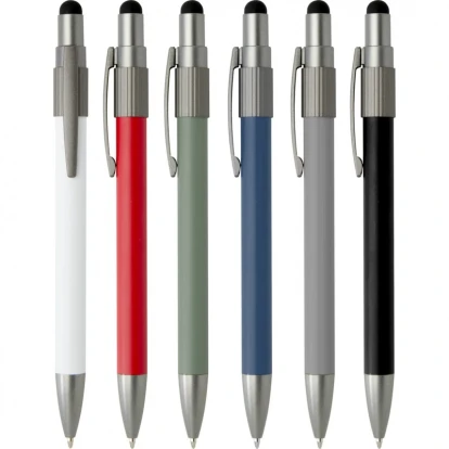 Rill RCS Recycled Ballpoint Pen With Stylus and Fidget Spinner (black ink)