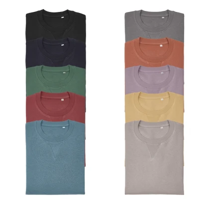 Capri french terry crew neck sweatshirt