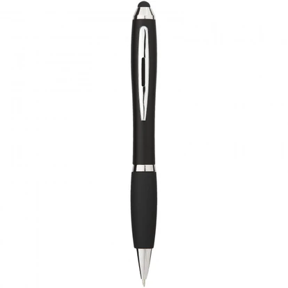 Nash Coloured Stylus Ballpoint Pen With Black Grip (blue ink)