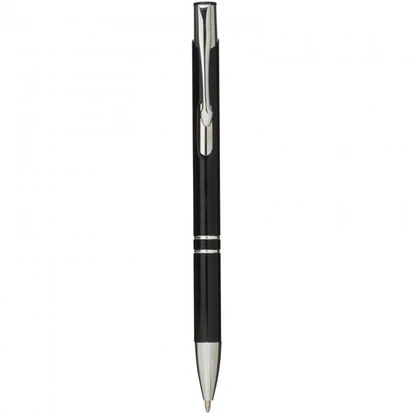 Moneta Aluminium Click Ballpoint Pen (blue ink)