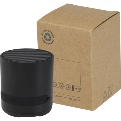 Hunor 3W Recycled Plastic Wireless Speaker