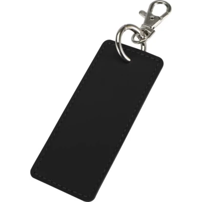 Resi plus GRS recycled Rectangle charm keychain 