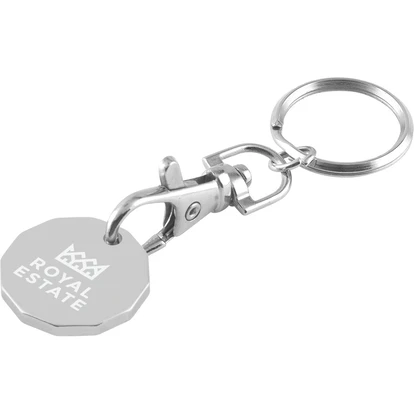 Trolley Coin Keychain