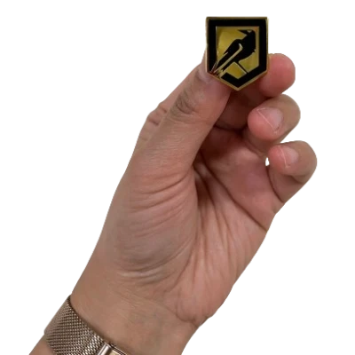 Hard Enamelled Pin Badge