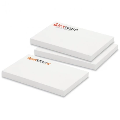 100 adhesive notes, 75x50mm