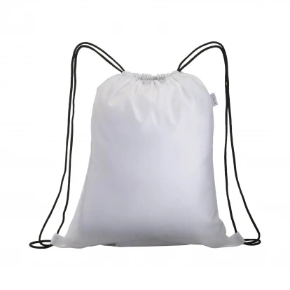 Sustainable Living Recycled Plastic Bottle Drawstring Bag