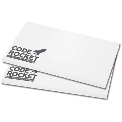 50 adhesive notes, 125x75mm