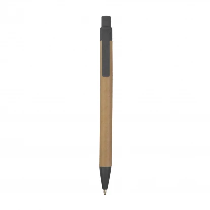 Sustainable Living Recycled Card and Wheat Straw Retactable Pen