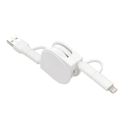 6-in-1 Charging cable With Retractor