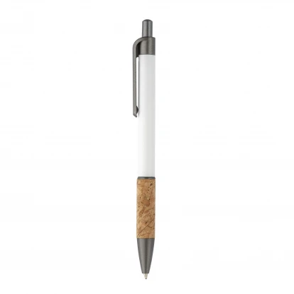 Sustainable Living Aluminium pen with cork trim