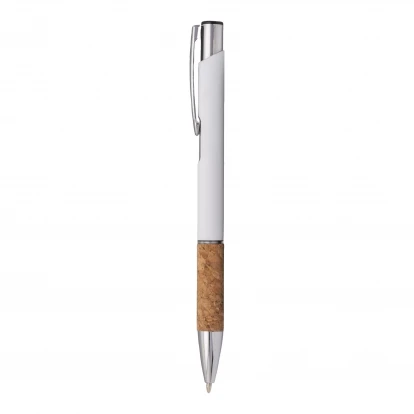 Sustainable Living Aluminium Pen with cork grip 