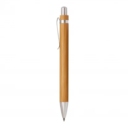 Sustainable Living Bamboo Pen with chrome fittings