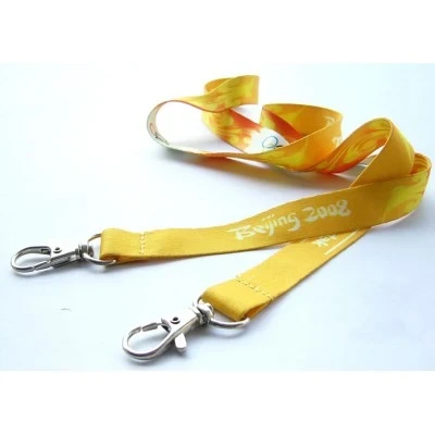 Dye Sublimated Lanyard with 2 Trigger Clips
