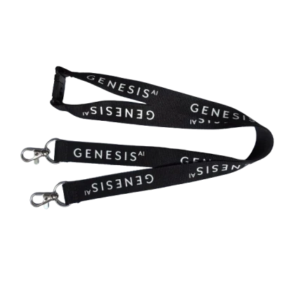 Dye Sublimated Lanyard with 2 Trigger Clips
