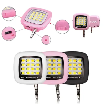 Mini LED Flash Selfie Light Fill-in Light