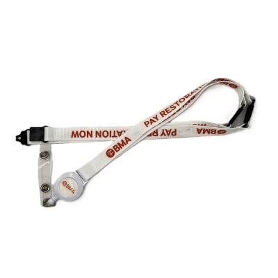 Dye Sublimated Lanyard with Ski Pull