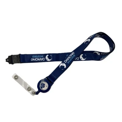 Dye Sublimated Lanyard with Ski Pull