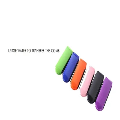 Plastic Hair comb with mirror