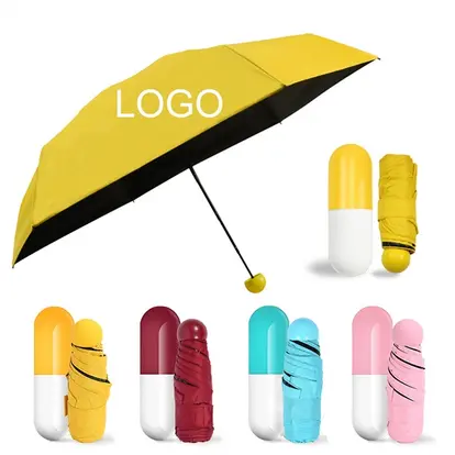 Mini Capsule Pocket Umbrella