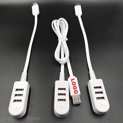 3 USB Extension Cord with Data Mini USB Hub