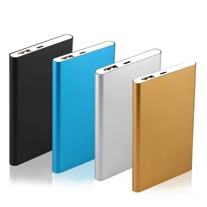 2000mAh Slim Metal Power Bank