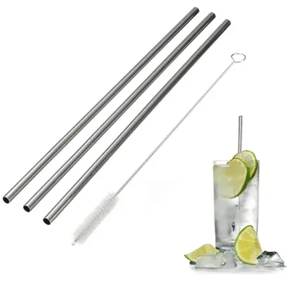 8.5" Steel Straw/Brush