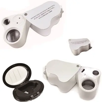 LED Illuminated Loupe 30X 60X