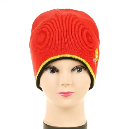 Three Tone Knitted Beanies