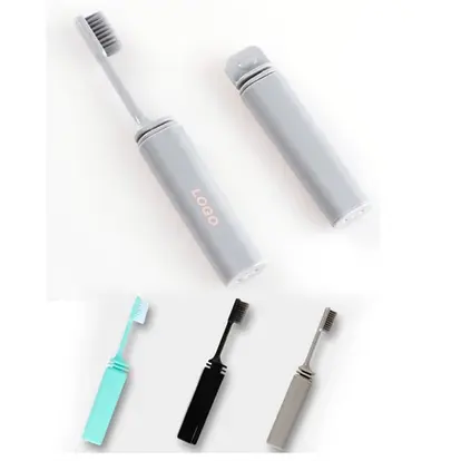 Compact Travel Folding Toothbrush