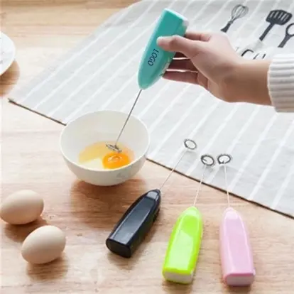 Electric Egg Cafe Stirrer Coffee Frother