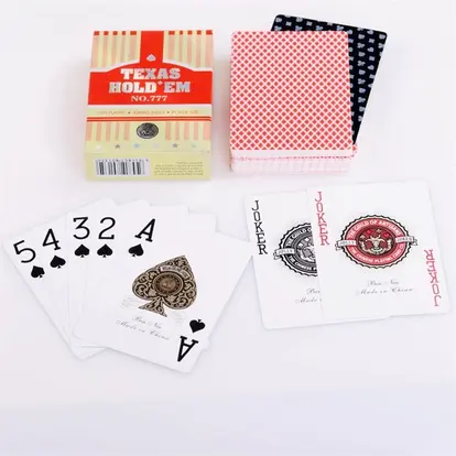 Full Color Printing PVC Playing Cards