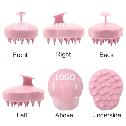 Silicone Pet Grooming Massages Brush