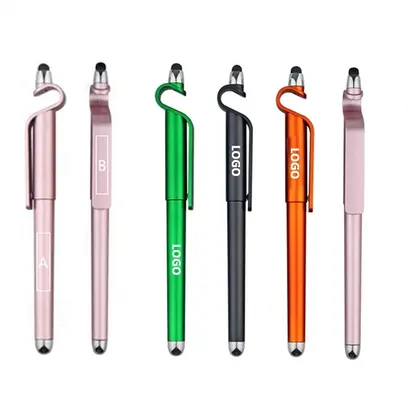 Stylus 3 in 1 Gel Pen with Phone Stand
