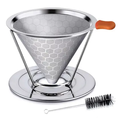 Stainless Steel Pour Over Coffee Filter