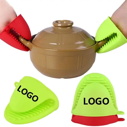 Silicone Heat Resistant Cooking Oven Mitts Gloves