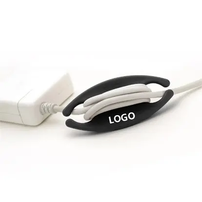 Portable Silicone Earphone Cable Cord Wrap Winder Organizer
