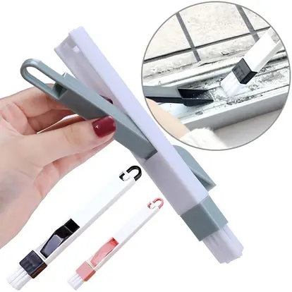 2 In 1 Hand-held Tools Window Track Cleaning Brushes