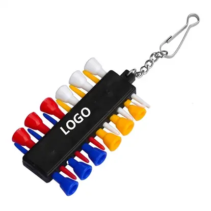 12pcs Golf Peg Tees Set