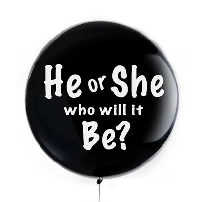 36"Gender Reveal Balloon