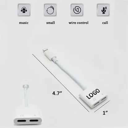 4 in 1 Lightning Adapter And Earphone Converter For Phone